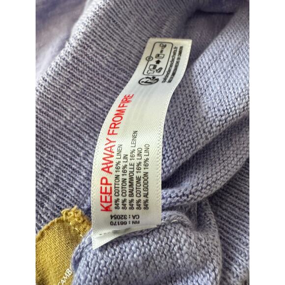 FREE PEOPLE Free-est Women's Heveanly Lavender Asymmetric Sweater Skirt Size XS - Picture 7 of 7